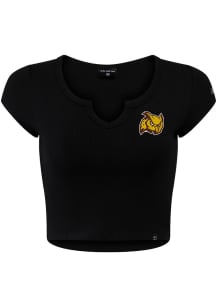 Hype and Vice Rowan University Womens Black Cali Short Sleeve T-Shirt