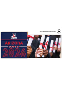 Arizona Wildcats Class of 2026 Floating Picture Frame - Navy Blue