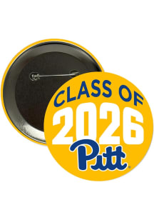 Pitt Panthers 3" Class of 2026 Button - Blue