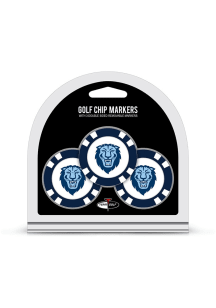 Columbia University Lions Poker Chip 3 Pack Golf Ball Marker