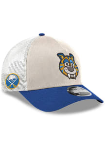 New Era Buffalo Sabres White Two Tone Mascot 9FORTY Trucker Youth Adjustable Hat