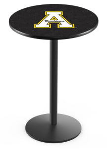 Appalachian State Mountaineers Black Round Base Pub Table