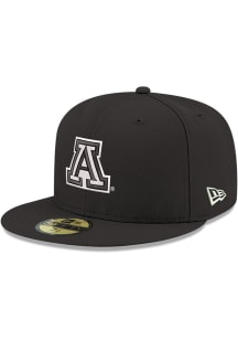 New Era Arizona Wildcats Mens Black 59FIFTY Fitted Hat