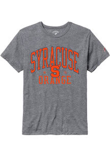 Syracuse Orange Grey All American Oversized Number One Short Sleeve T Shirt