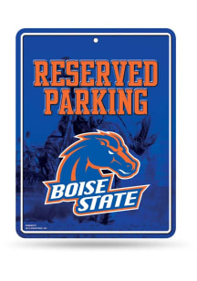 Boise State Broncos Primary Metal Parking Sign - Blue