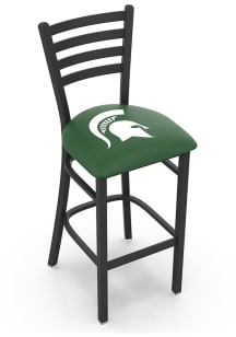 Michigan State Spartans Stationary Pub Stool - Black