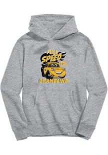 Vive La Fete Grambling State Tigers Toddler Grey Full Speed Long Sleeve Hooded Sweatshirt