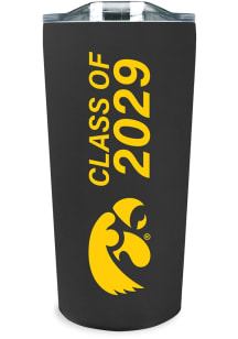 Iowa Hawkeyes 18oz Class of 2029 Soft Touch Stainless Steel Tumbler - Black