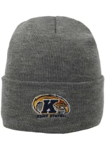 Summit Sportswear Kent State Golden Flashes Grey The B Mens Knit Hat