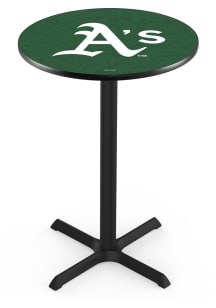 Oakland Athletics Cross Base Pub Table