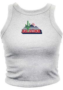 Where I’m From Arizona Wildcats Womens Ash Arizona Landscape Tank Top