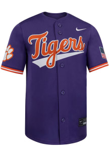 Nike Clemson Tigers Youth Purple Replica Jersey