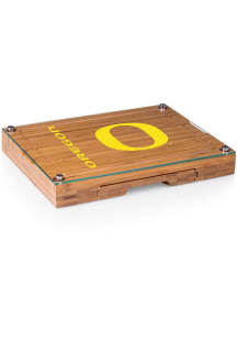 Oregon Ducks Concerto Tool Set and Glass Top Cheese Serving Tray
