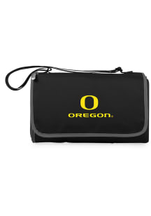 Oregon Ducks Outdoor Picnic Fleece Blanket - Black