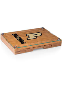 Purdue Boilermakers Concerto Tool Set and Glass Top Cheese Serving Tray