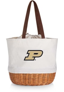 Purdue Boilermakers Beige Coronado Basket Tote