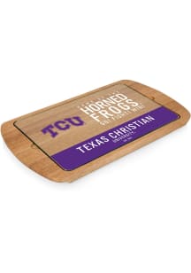 TCU Horned Frogs Billboard Glass Top Serving Tray