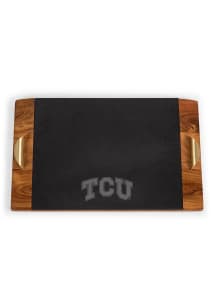 TCU Horned Frogs Covina Slate Serving Tray