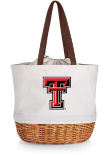 Texas Tech Red Raiders Beige Coronado Basket Tote