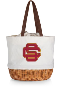 USC Trojans Tan Coronado Basket Tote