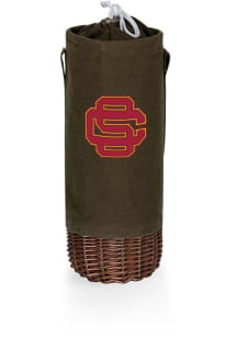 USC Trojans Color Malbec Insulated Basket Wine Accessory