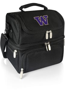 Washington Huskies Black Pranzo Insulated Tote