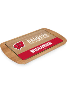 Wisconsin Badgers Billboard Glass Top Serving Tray