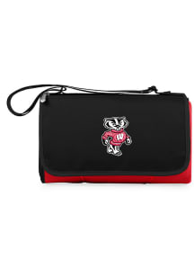 Wisconsin Badgers Outdoor Picnic Fleece Blanket - Red
