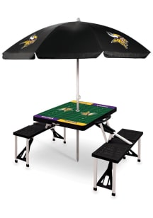 Minnesota Vikings Portable Picnic w Umbrella Table