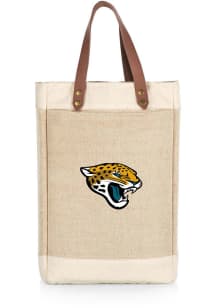 Jacksonville Jaguars Jute 2 Bottle Insulated Bag Wine Accessory