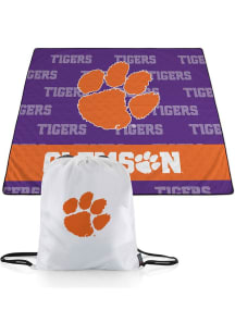 Clemson Tigers Impresa Picnic Fleece Blanket - Black