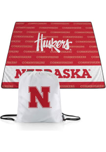 Nebraska Cornhuskers Impresa Picnic Fleece Blanket - Black