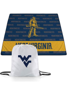 West Virginia Mountaineers Impresa Picnic Fleece Blanket - Black