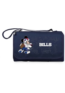 Buffalo Bills Disney Mickey Outdoor Picnic Fleece Blanket - Blue