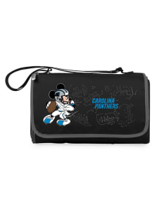 Carolina Panthers Disney Mickey Outdoor Picnic Fleece Blanket - Black