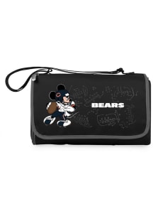 Chicago Bears Disney Mickey Outdoor Picnic Fleece Blanket - Black