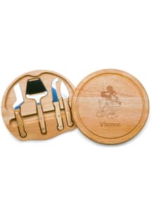 Minnesota Vikings Disney Mickey Cheese Tools and Cutting Board