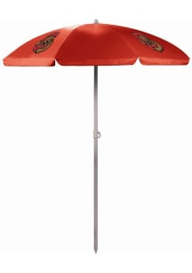 Cornell Big Red Color Beach Sunshade Umbrella Tent