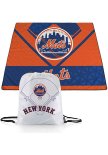 New York Mets Impresa Picnic Fleece Blanket - Black