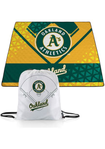 Oakland Athletics Impresa Picnic Fleece Blanket - Black