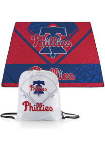 Philadelphia Phillies Impresa Picnic Fleece Blanket - Black