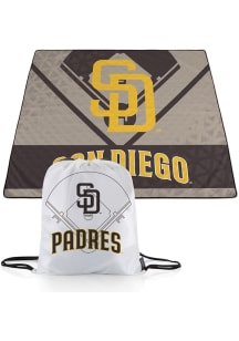 San Diego Padres Impresa Picnic Fleece Blanket - Black