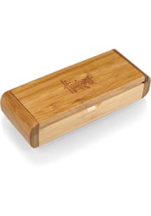 Nebraska Cornhuskers Elan Bamboo Box and Deluxe Bottle Opener