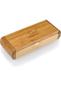 Oregon Ducks Elan Bamboo Box and Deluxe Bottle Opener