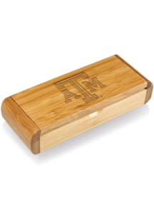 Texas A&M Aggies Elan Bamboo Box and Deluxe Bottle Opener
