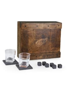 Detroit Red Wings Whiskey Box Drink Set
