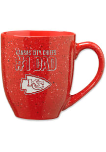 Kansas City Chiefs 16oz Dad Speckled Ceramic Mug - Red