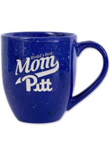 Pitt Panthers 16oz Mom Speckled Ceramic Mug - Blue