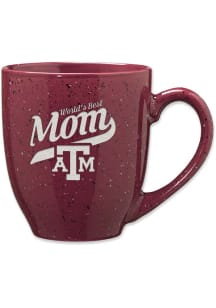 Texas A&M Aggies 16oz Mom Speckled Ceramic Mug - Maroon