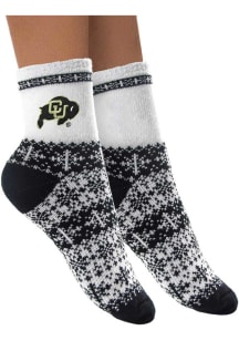 Colorado Buffaloes Holiday Womens Crew Socks